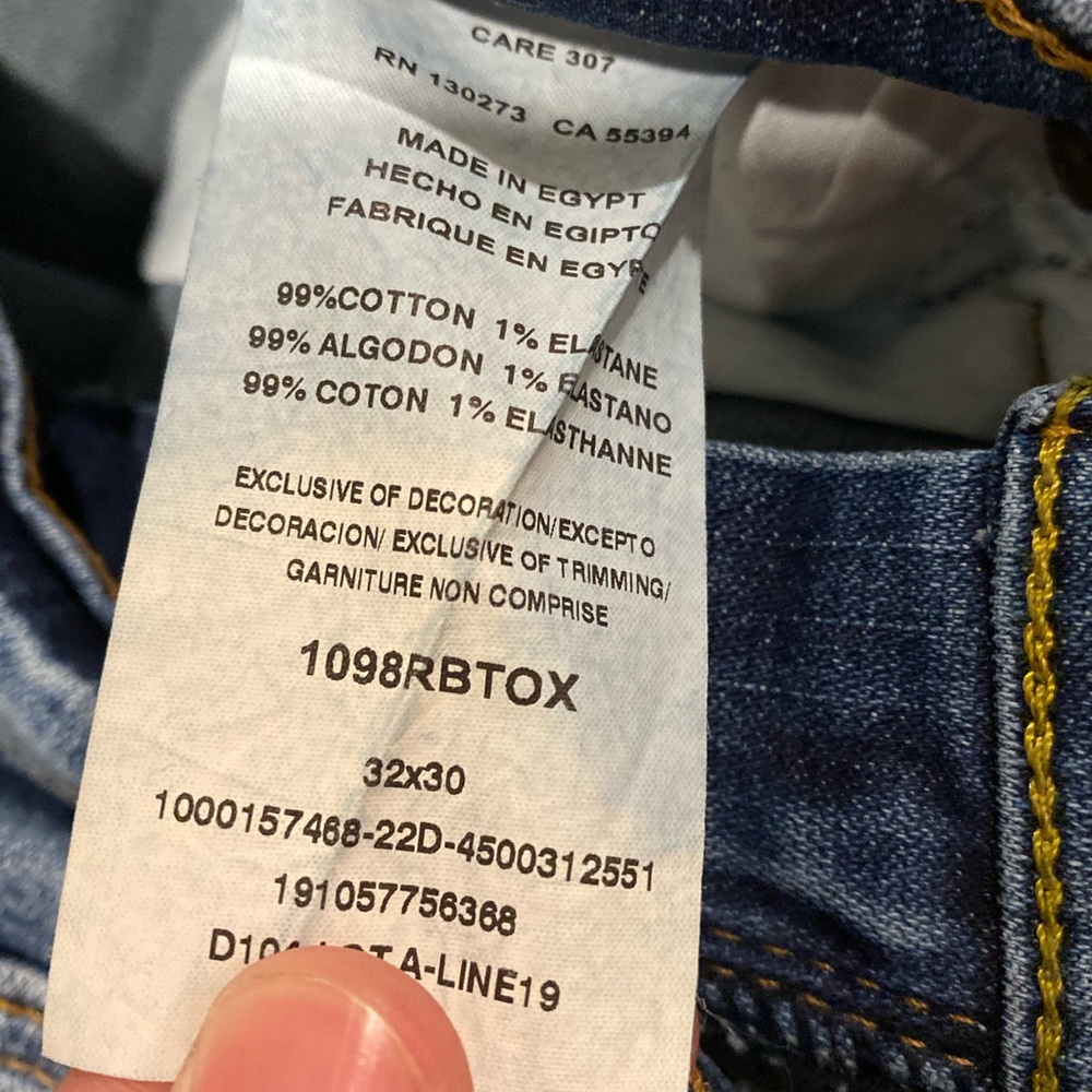 Mens Wrangler jeans 32x30 - Picture 5 of 5